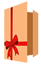 Gift delivered by mail