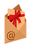 Gift sent by email