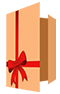 Cadeau livré par voie postale